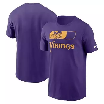 Мужская фиолетовая футболка Nike Minnesota Vikings Air Essential, цвет Mvk Purple