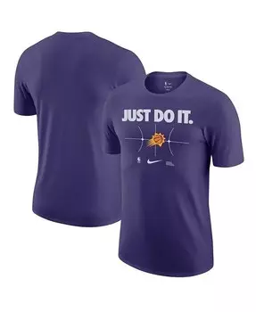 Мужская фиолетовая футболка Phoenix Suns Just Do It Nike, фиолетовый