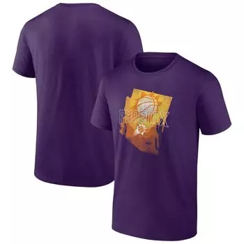 Мужская фиолетовая футболка с фирменным логотипом Phoenix Suns Hometown Originals Team Proud Fanatics