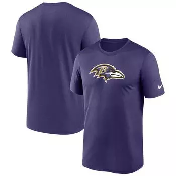 Мужская фиолетовая футболка с логотипом Baltimore Ravens Legend Performance Nike