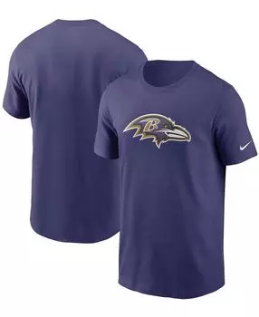 Мужская фиолетовая футболка с логотипом Baltimore Ravens Primary Nike