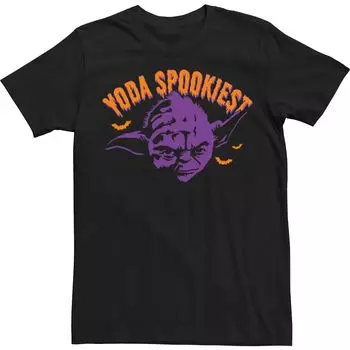 Мужская фиолетовая футболка Yoda «Звездные войны» на Хэллоуин Licensed Character