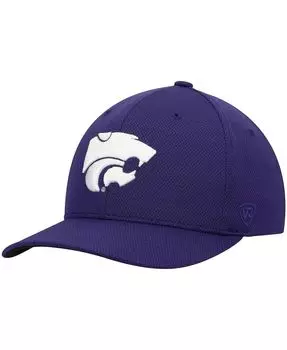 Мужская фиолетовая кепка с логотипом Kansas State Wildcats Reflex Flex Top of the World