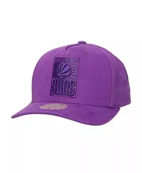 Мужская фиолетовая кепка Snapback с логотипом Phoenix Suns в тон Mitchell & Ness, фиолетовый