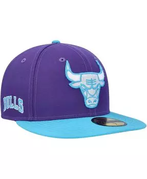 Мужская фиолетовая приталенная кепка Chicago Bulls Vice 59FIFTY New Era