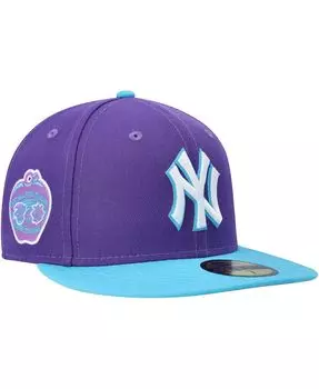 Мужская фиолетовая приталенная кепка New York Yankees Vice 59FIFTY New Era