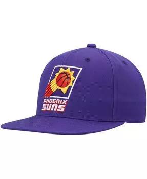 Мужская фиолетовая приталенная шляпа Phoenix Suns Hardwood Classics MVP Team Ground 2.0 Mitchell & Ness