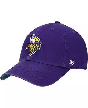 Мужская фиолетовая приталенная шляпа с логотипом Minnesota Vikings Franchise '47 Brand