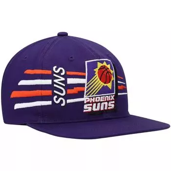 Мужская фиолетовая шляпа Mitchell & Ness Phoenix Suns из твердой древесины в стиле ретро Bolt Deadstock Snapback