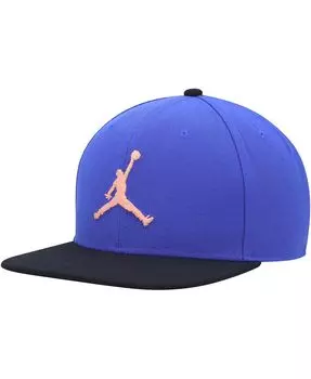Мужская фирменная черная кепка Pro Jumpman Snapback Royal, черная Jordan