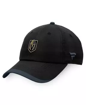 Мужская фирменная черная регулируемая шапка Vegas Golden Knights Authentic Pro Rink Pinnacle Fanatics