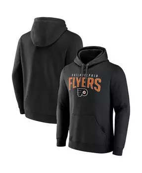Мужская фирменная черная толстовка с капюшоном philadelphia flyers special edition 2.0 wordmark Fanatics, черный