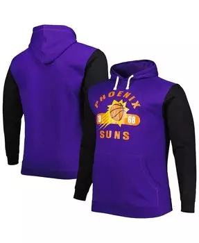 Мужская фирменная фиолетово-черная толстовка с капюшоном phoenix suns big and tall bold attack pullover Fanatics, мульти