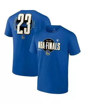 Мужская фирменная футболка draymond green royal golden state warriors 2022 nba finals с именем и номером Fanatics
