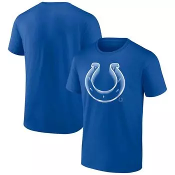Мужская фирменная футболка Royal Indianapolis Colts Chrome Dimension Fanatics