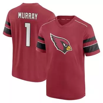 Мужская фирменная футболка с v-образным вырезом имени и номера Kyler Murray Cardinal Arizona Cardinals Fanatics