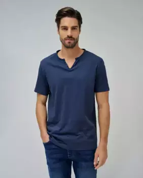 Мужская фирменная футболка Salsa Jeans, синий