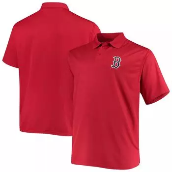 Мужская фирменная красная рубашка-поло Boston Red Sox Big & Tall с птичьим глазом Fanatics