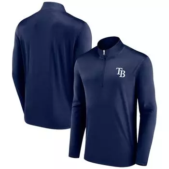 Мужская фирменная темно-синяя куртка с молнией без четверти Tampa Bay Rays Underdog Mindset Fanatics