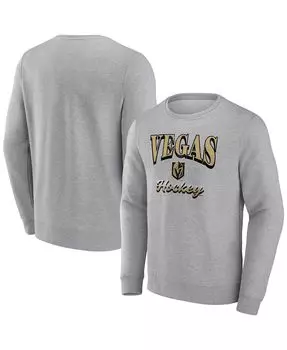 Мужская фирменная толстовка heather grey vegas golden knights special edition 2.0 pullover толстовка Fanatics, мульти