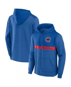 Мужская фирменная толстовка с капюшоном royal chicago cubs ultimate champion с молнией во всю длину Fanatics