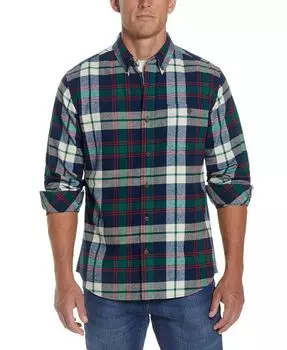 Мужская фланелевая рубашка под старину Weatherproof Vintage, зеленый