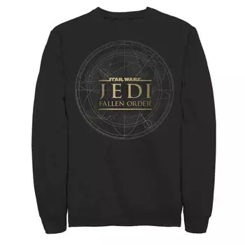 Мужская флисовая эмблема Jedi: Fallen Order Celestial Map Emblem Star Wars