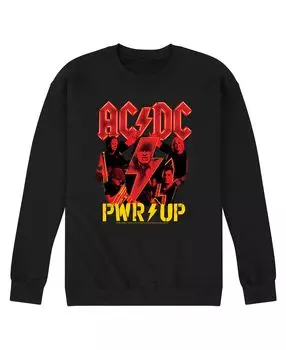 Мужская флисовая футболка acdc pwr up AIRWAVES, черный