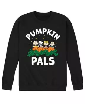 Мужская флисовая футболка Peanuts Pumpkin Pals AIRWAVES, черный