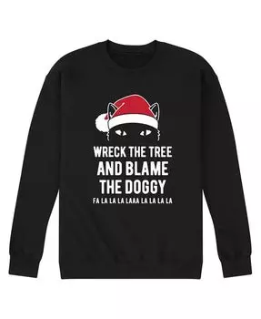 Мужская флисовая футболка Wreck The Tree AIRWAVES, черный