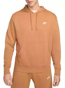 Мужская флисовая худи Nike Sportswear Club, цвет Flax