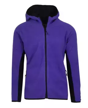 Мужская флисовая худи Tech Zip Hoodie Galaxy By Harvic, фиолетовый