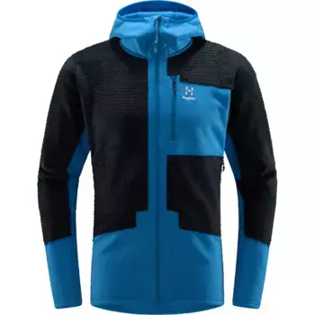 Мужская флисовая кофта Haglofs ROC Spitz Mid Hood Haglfs, синий