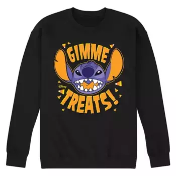 Мужская флисовая кофта Lilo & Stitch Gimme Treasures Disney, черный