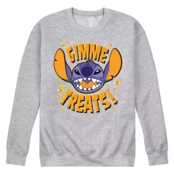 Мужская флисовая кофта Lilo & Stitch Gimme Treasures Disney, серый