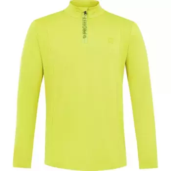 Мужская флисовая кофта Rewill Protest с застежкой-молнией 1/4, жёлтый