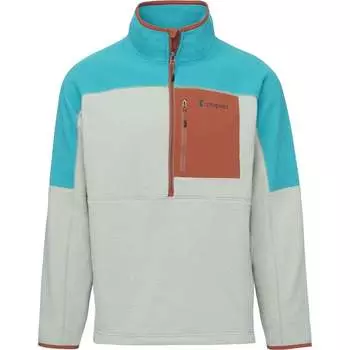 Мужская флисовая куртка Abrazo Half-Zip в цвете Mineral Blue/Brush cotopaxi