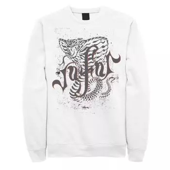 Мужская флисовая куртка Aladdin Live Action Jafar Cobra Sketch Disney