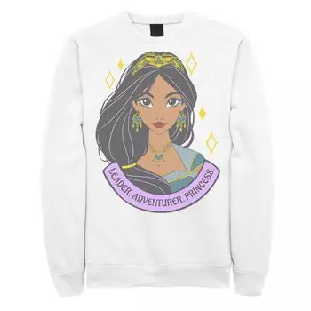 Мужская флисовая куртка Aladdin Live Action Jasmine Attribute Portrait Disney