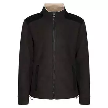 Мужская флисовая куртка Faversham на молнии Regatta, черный