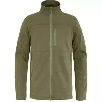 Мужская флисовая куртка Fjallraven Abisko Lite, зеленый