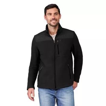 Мужская флисовая куртка Free Country в сетку Chayote, черный