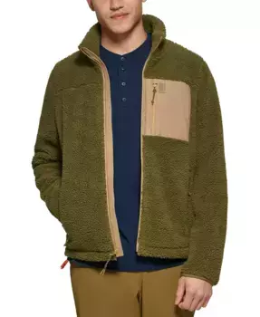 Мужская флисовая куртка Highline Trail с молнией по всей длине BASS OUTDOOR, зеленый