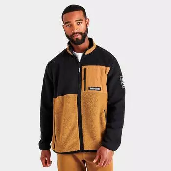 Мужская флисовая куртка Timberland Outdoor Archive с высоким ворсом, черный