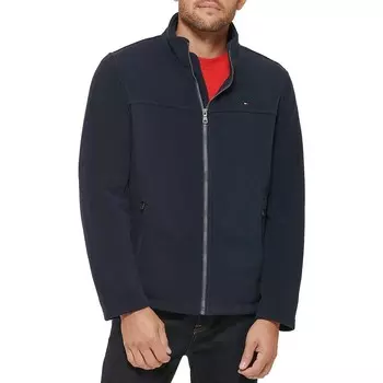 Мужская флисовая куртка Tommy Hilfiger, темно-синий
