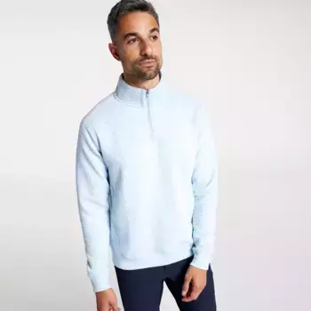 Мужская флисовая куртка VRST Recharge Lunar на молнии 1/4, цвет Faded Blue