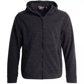 Мужская флисовая легкая флисовая куртка Reebok, цвет charcoal heather