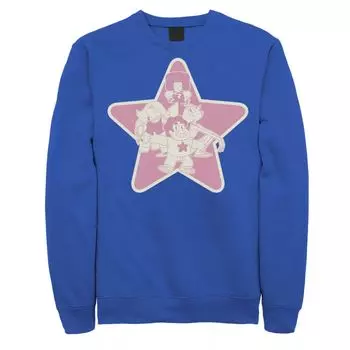 Мужская флисовая одежда Cartoon Network Steven Universe Group Shot Licensed Character