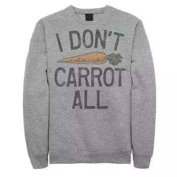 Мужская флисовая одежда I Don’t Carrot At All Licensed Character