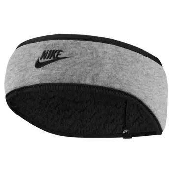 Мужская флисовая повязка на голову Nike Club, серый